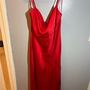 Elegant Pair of Satin Dresses